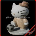 Cartoon stone Hello Kitty sculpture statue YL-D179